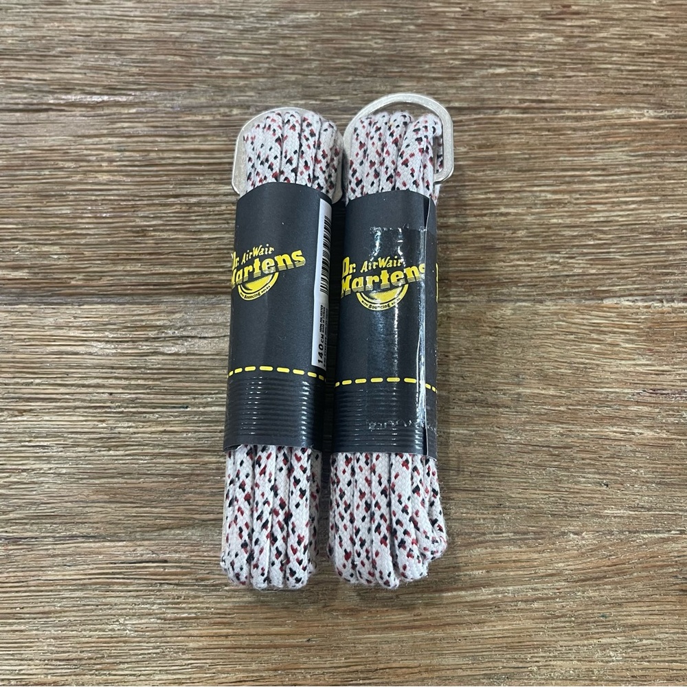 Dr Martens Red Egret Marl Boot Laces 8-10 Eyelets 140cm Set of 2